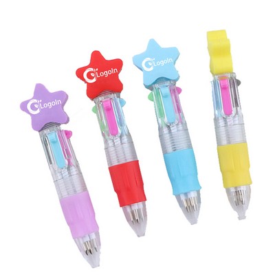Star Shaped 4" 1 Colors Ballpoint Pen
