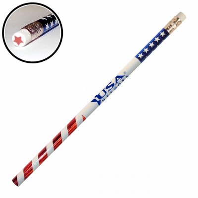 Patriotic Flag Pencil